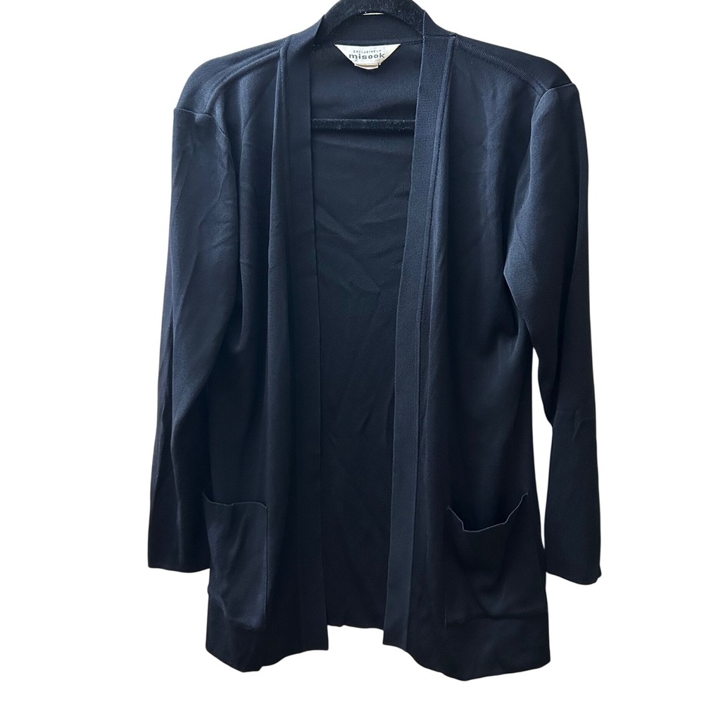 Misook Jacket Classic Black Size XS